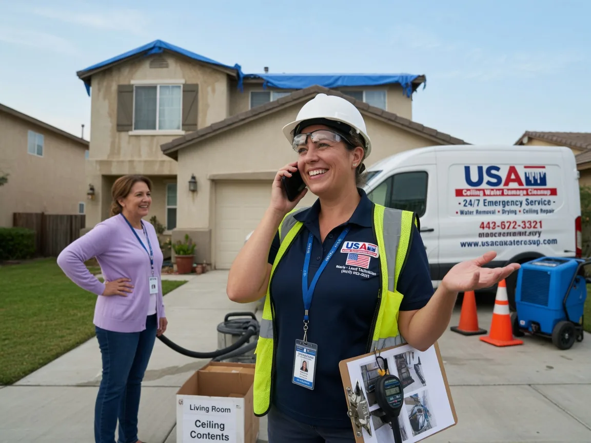 Ceiling Water Damage Restoration Dunfermline, IL FAQs